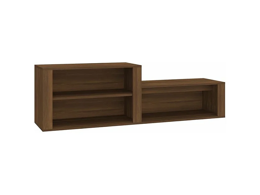 Armoire à chaussures Chêne marron 150x35x45 Bois d'ingénierie