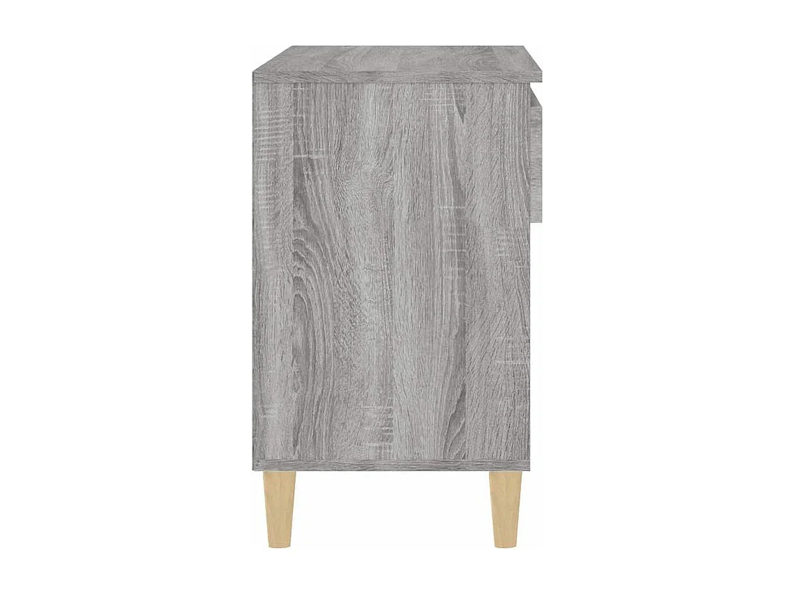 Armoire à chaussures Sonoma gris 70x36x60 Bois d'ingénierie