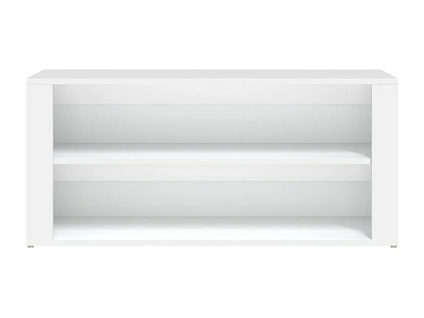 Étagère à chaussures Blanc 100x35x45 Bois d'ingénierie