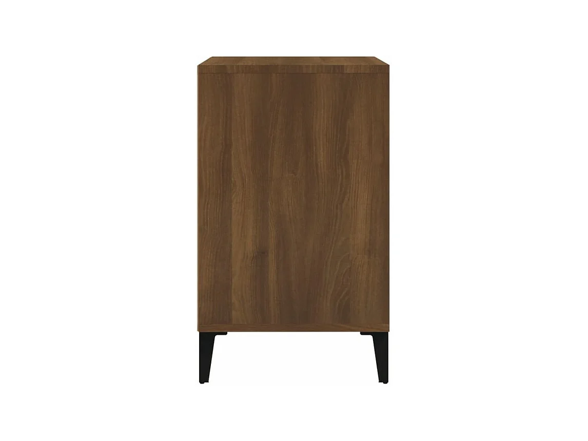 Armoire à chaussures Chêne marron 102x36x60 Bois d'ingénierie