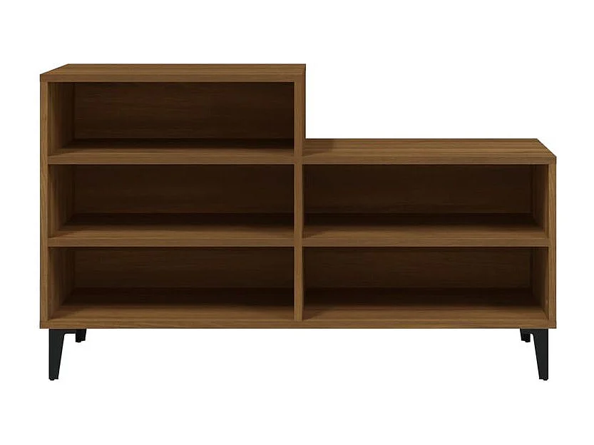 Armoire à chaussures Chêne marron 102x36x60 Bois d'ingénierie
