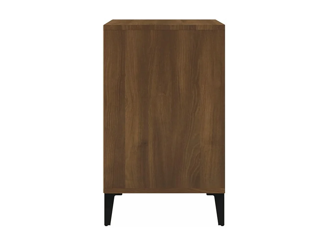 Armoire à chaussures Chêne marron 102x36x60 Bois d'ingénierie