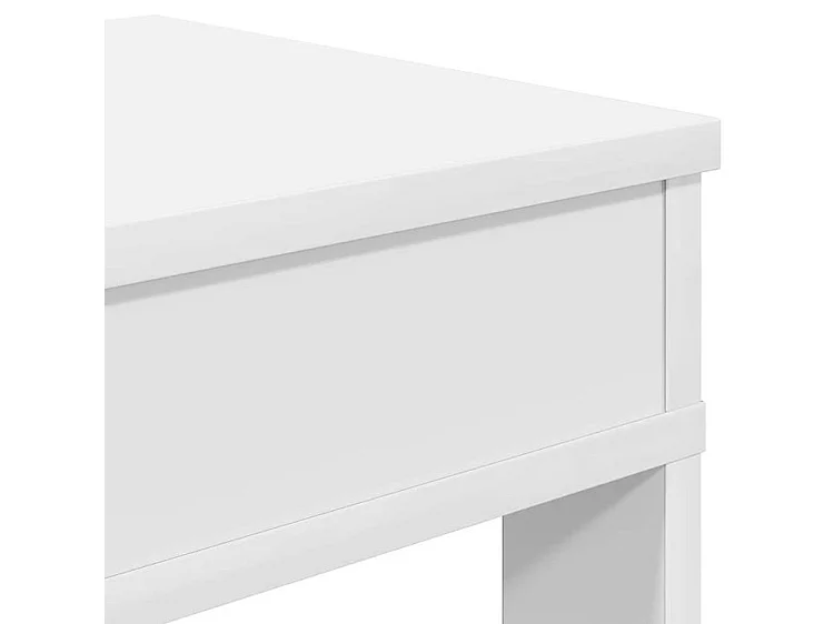 Étagère à chaussures blanc 60x30x98 bois d'ingénierie