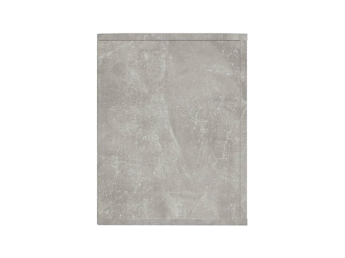 Étagère à chaussures 2 niveaux Padela – Praticité et élégance pour un intérieur bien rangé-Couleur Gris béton