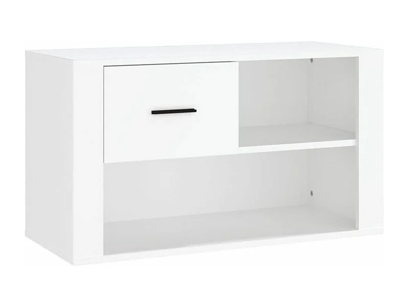 Armoire à chaussures Blanc 80x35x45 Bois d'ingénierie