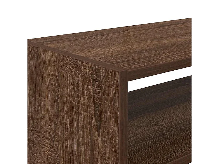 Étagères à chaussures 2 pcs empilable chêne marron 60x30x30,5