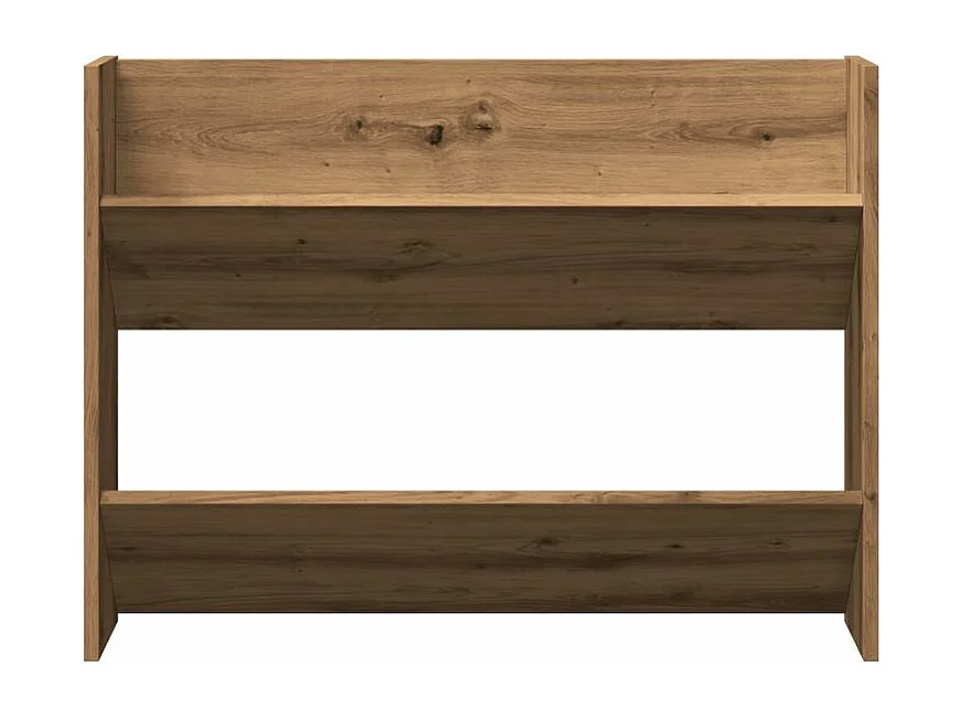 Armoire à chaussures murale en bois kalipé L 80 x H 60 - Option pratique-Couleur Marron clair