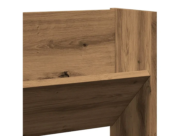 Armoire à chaussures murale en bois kalipé L 80 x H 60 - Option pratique-Couleur Marron clair