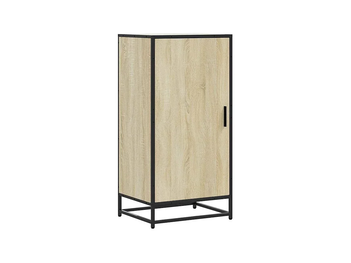 Étagère à chaussures chêne sonoma 48x38x97,5 bois ingénierie