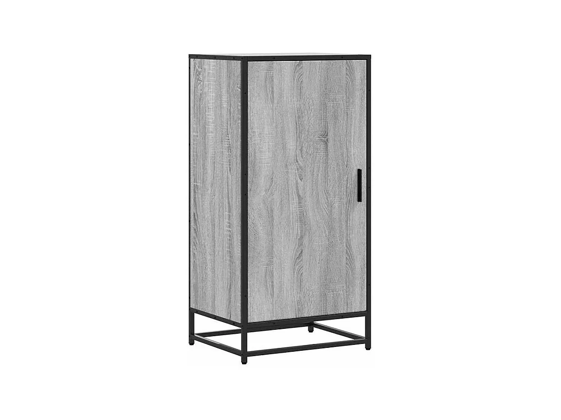 Étagère à chaussures sonoma gris 48x38x97,5 bois ingénierie