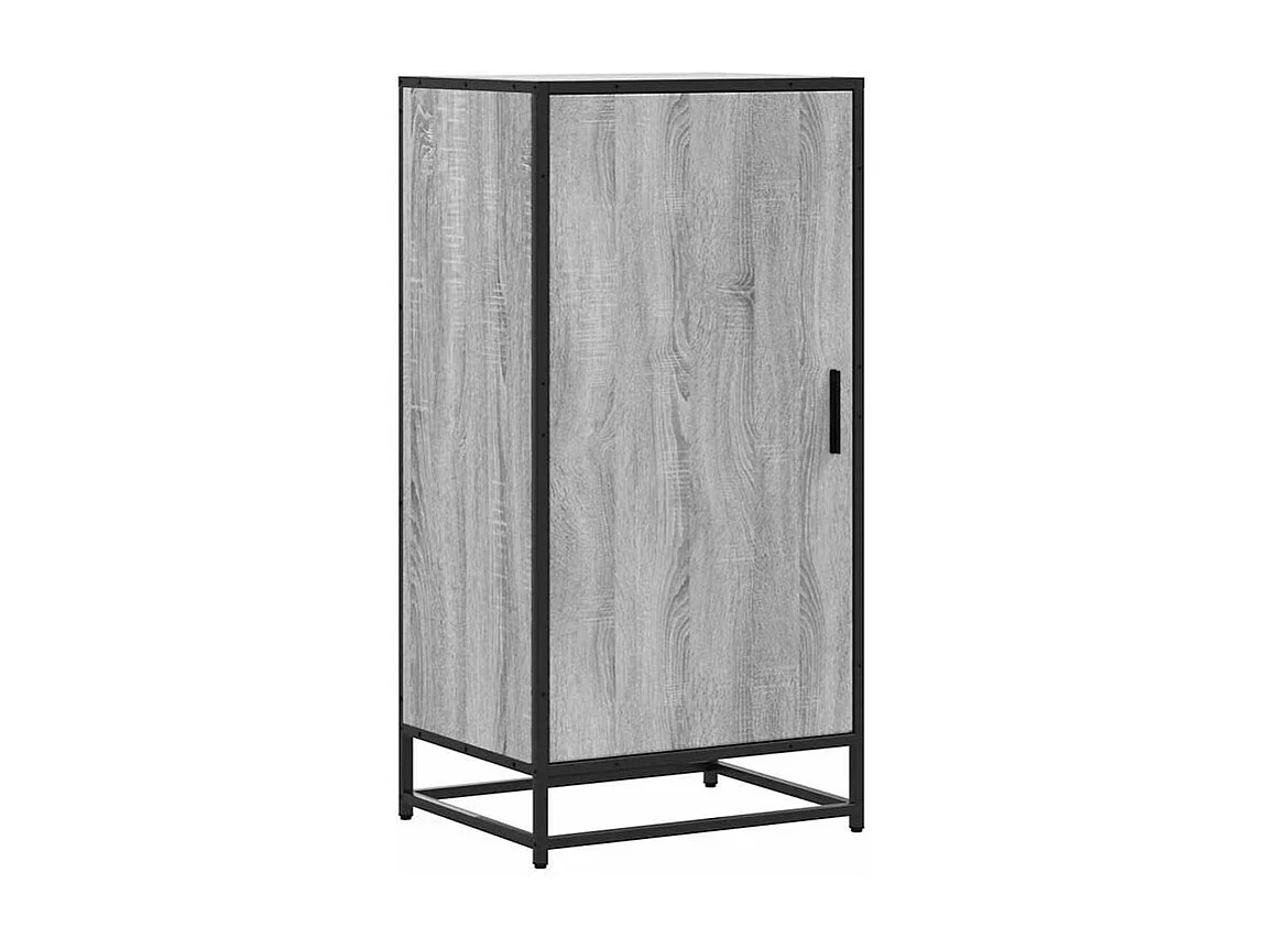 Étagère à chaussures sonoma gris 48x38x97,5 bois ingénierie