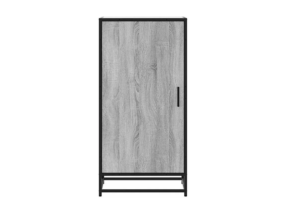 Étagère à chaussures sonoma gris 48x38x97,5 bois ingénierie