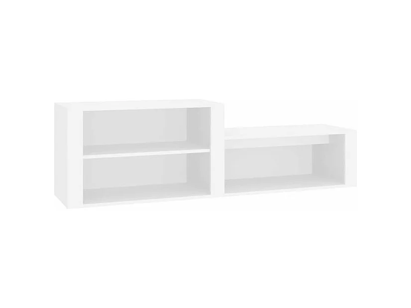Armoire à chaussures Blanc 150x35x45 Bois d'ingénierie