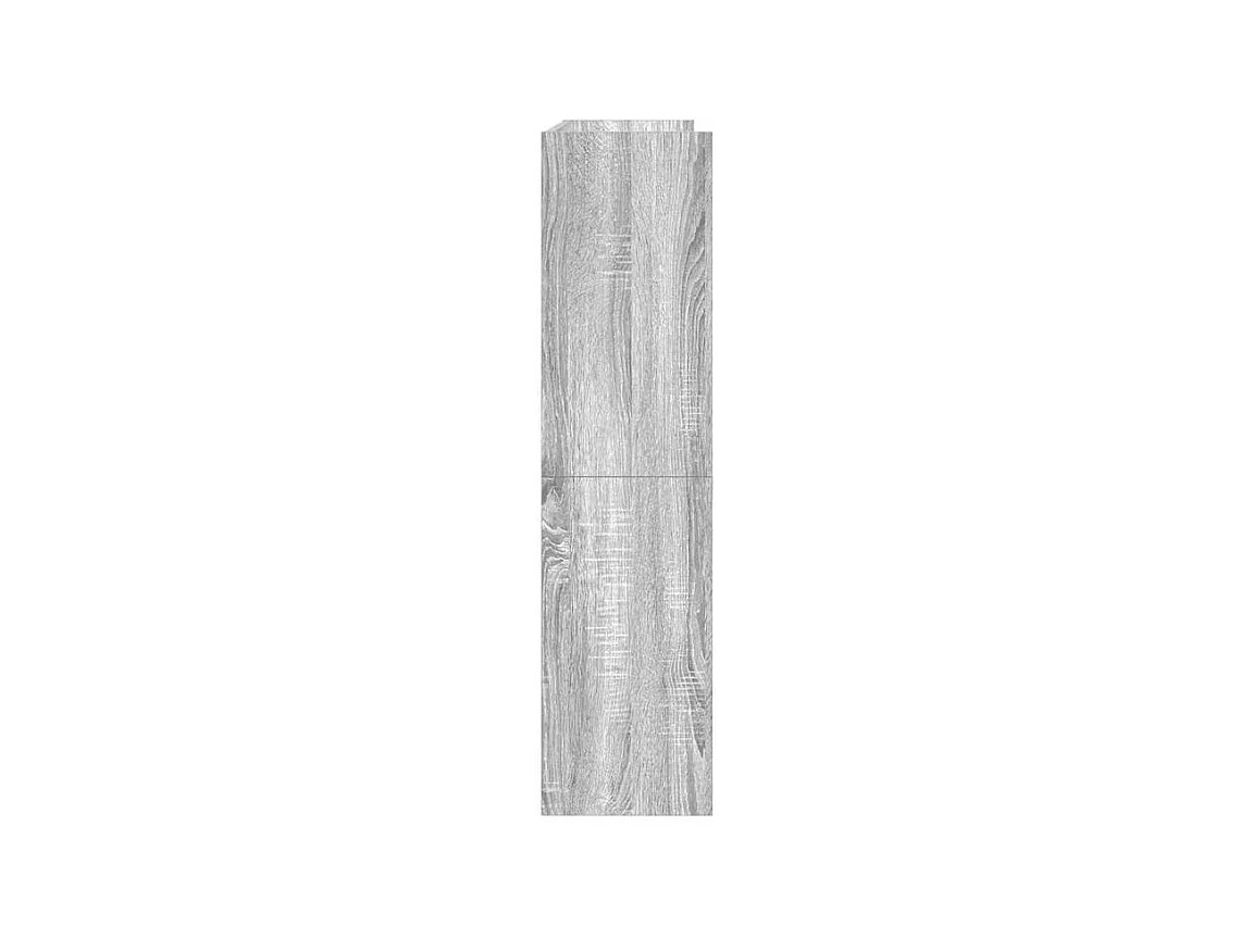 Étagère à chaussures sonoma gris 80x25x100 bois d'ingénierie