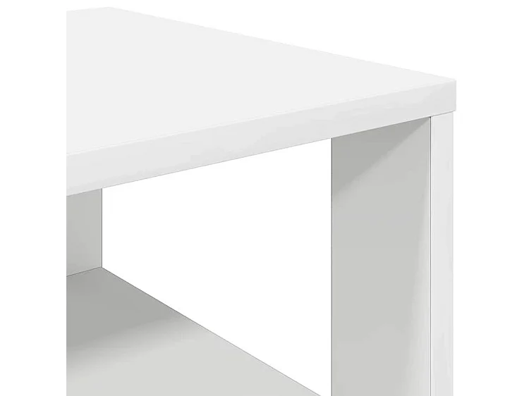 Étagère à chaussures blanc 61x32x87,5 bois d'ingénierie