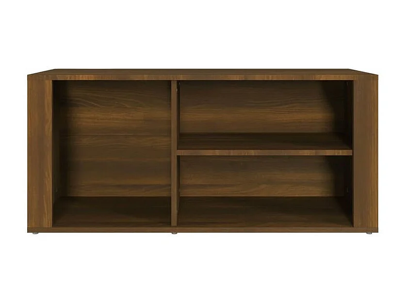 Armoire à chaussures Chêne marron 100x35x45 Bois d'ingénierie
