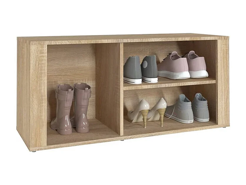 Armoire à chaussures Chêne sonoma 100x35x45 Bois d'ingénierie