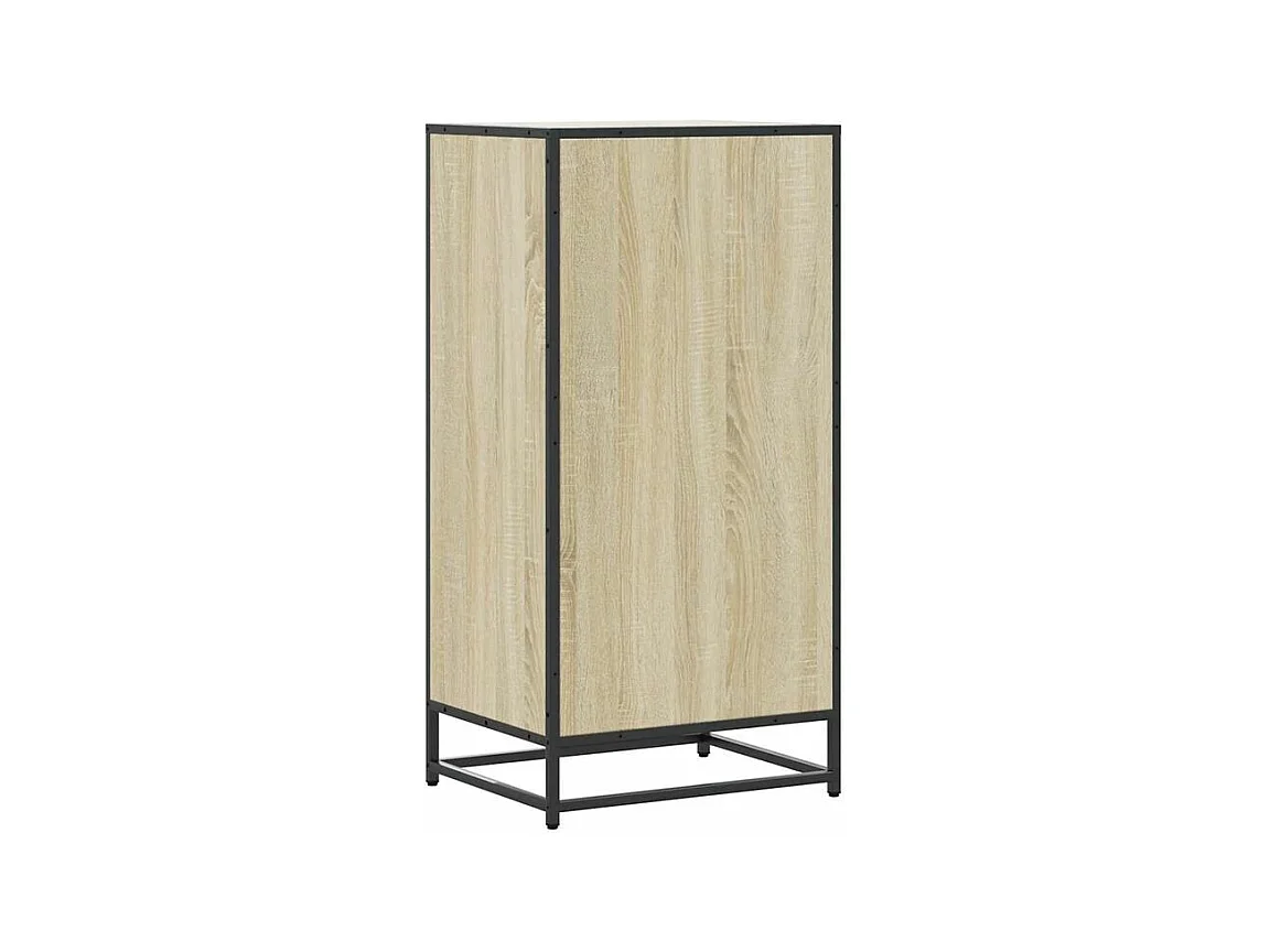 Étagère à chaussures chêne sonoma 48x38x97,5 bois ingénierie