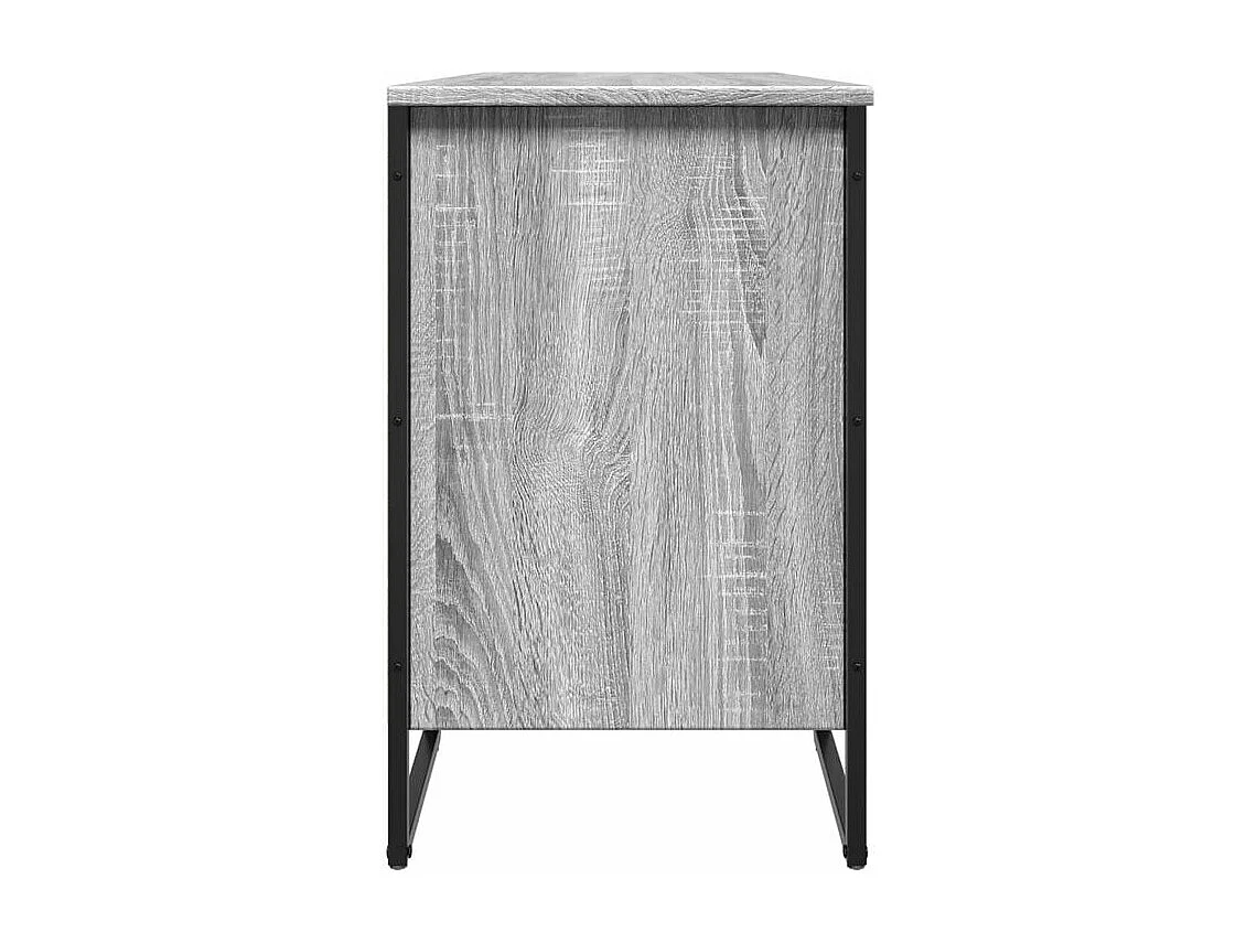 Armoire à chaussures sonoma gris 90x38x61,5 bois d'ingénierie