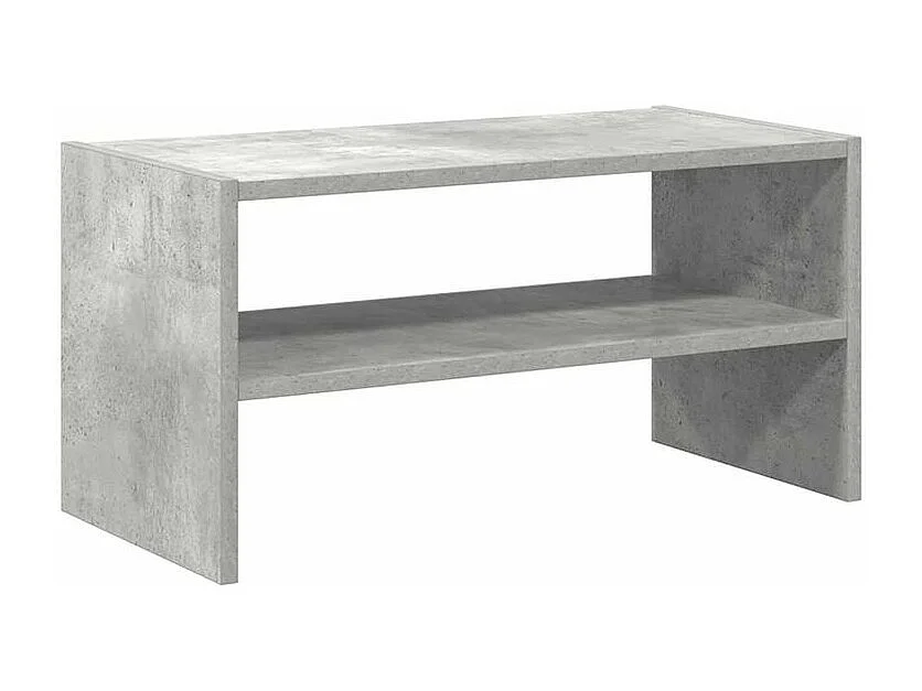 Étagère à chaussures 2 niveaux empilable – Solution Flexible et élégante pour le rangement-Couleur Gris béton