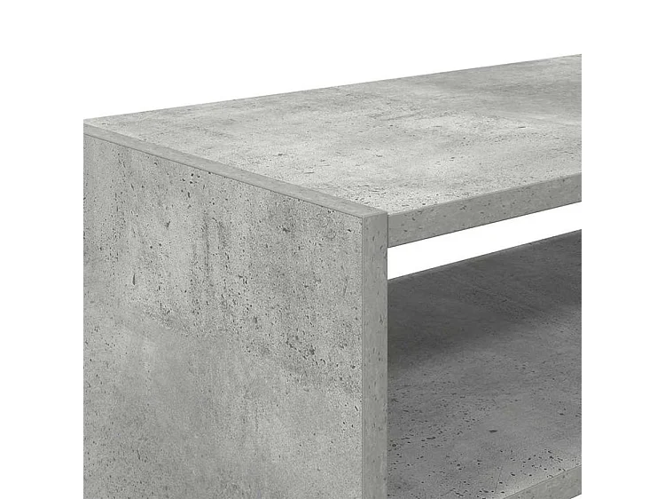 Étagère à chaussures 2 niveaux empilable – Solution Flexible et élégante pour le rangement-Couleur Gris béton