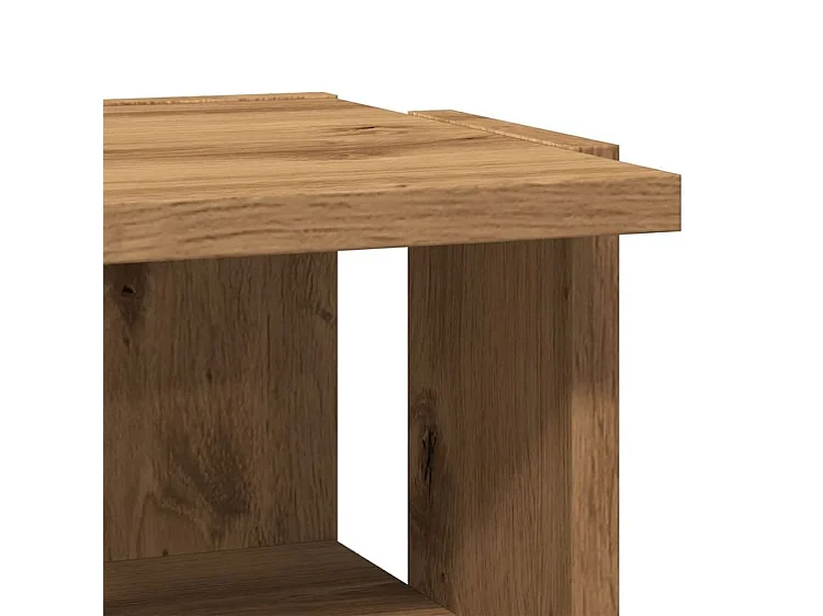 Armoire à chaussures chêne artisanal bois d'ingénierie