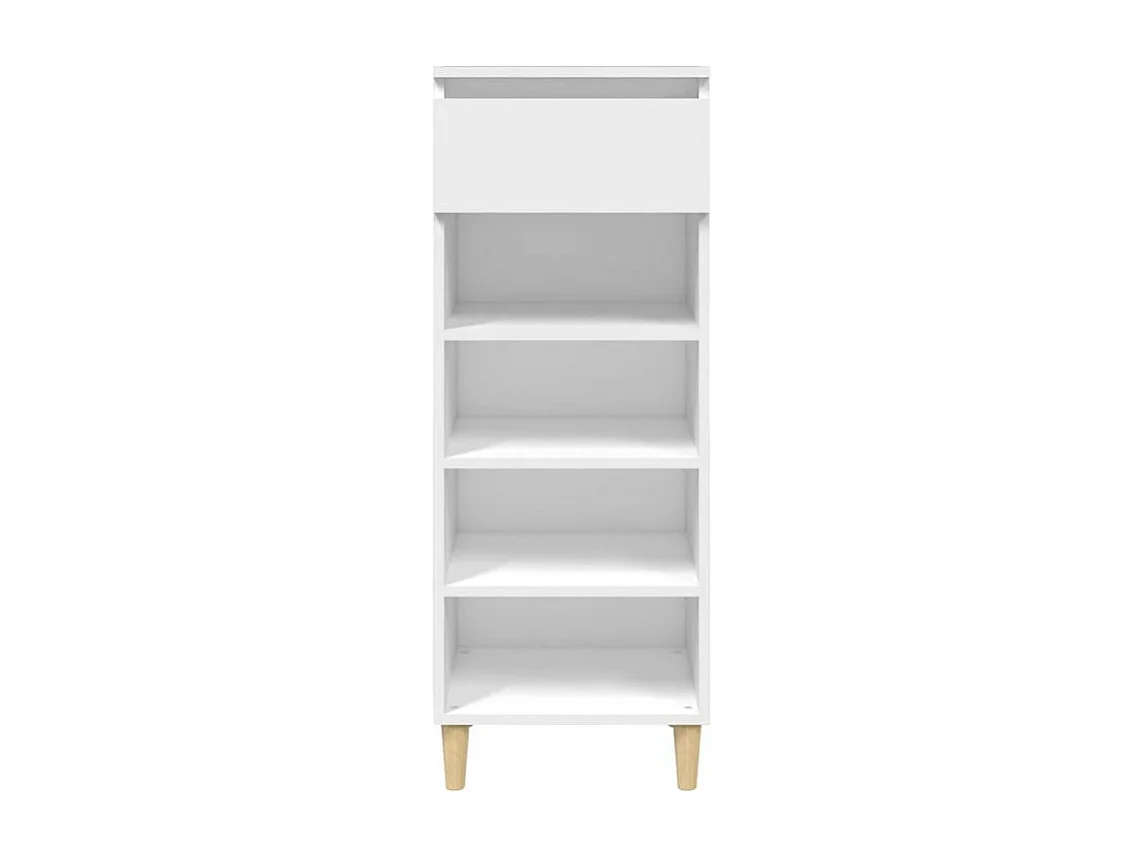 Armoire à chaussures Blanc 40x36x105 Bois d'ingénierie