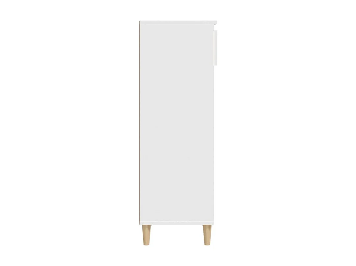Armoire à chaussures Blanc 40x36x105 Bois d'ingénierie