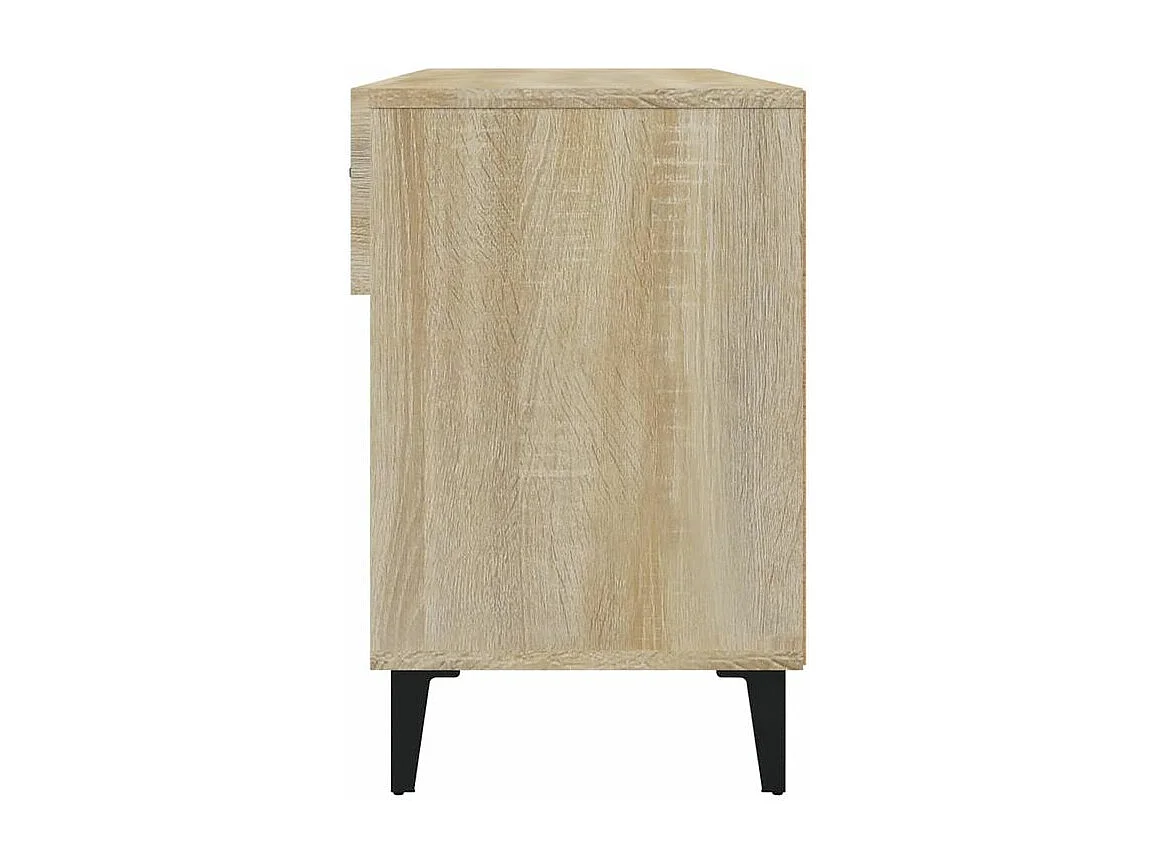 Armoire à chaussures Chêne sonoma 102x35x55 Bois d'ingénierie