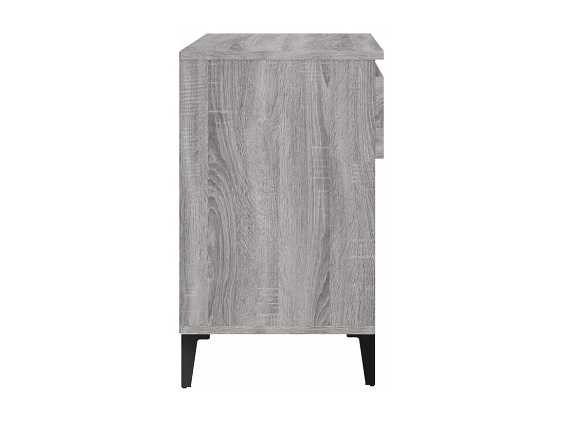 Armoire à chaussures Sonoma gris 70x36x60 Bois d'ingénierie