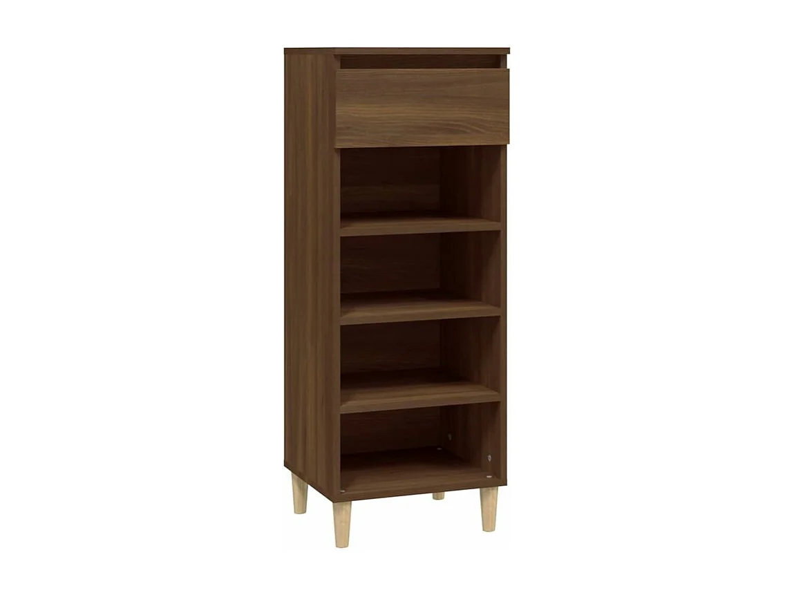 Armoire à chaussures Chêne marron 40x36x105 Bois d'ingénierie