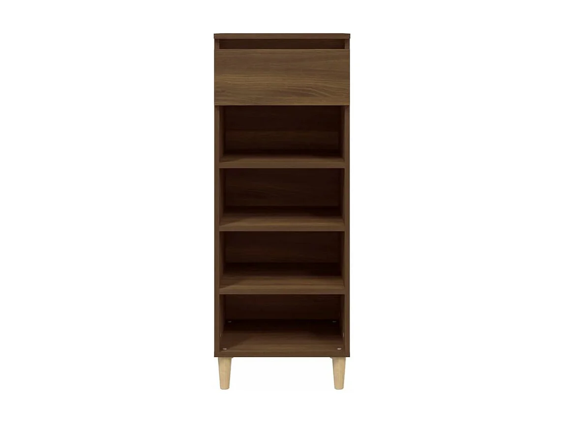 Armoire à chaussures Chêne marron 40x36x105 Bois d'ingénierie