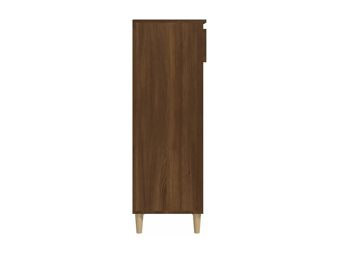 Armoire à chaussures Chêne marron 40x36x105 Bois d'ingénierie