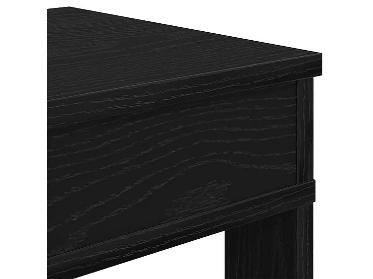 Étagère à chaussures noir 60x30x98 bois d'ingénierie