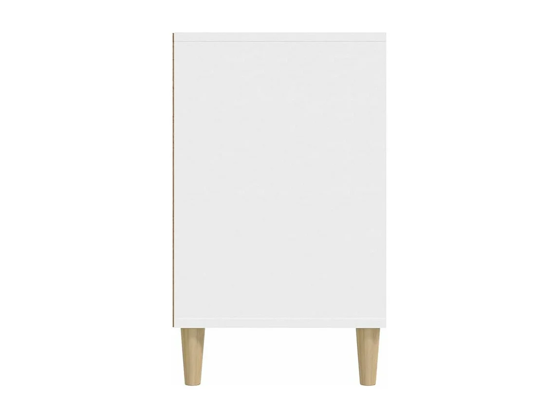 Armoire à chaussures Blanc 102x36x60 Bois d'ingénierie
