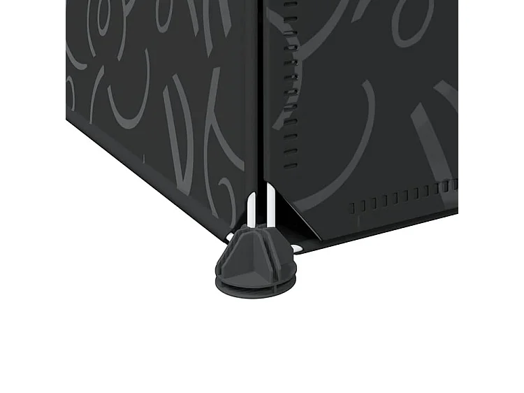 Cubes de rangement 20 pcs avec tiges de suspension PP