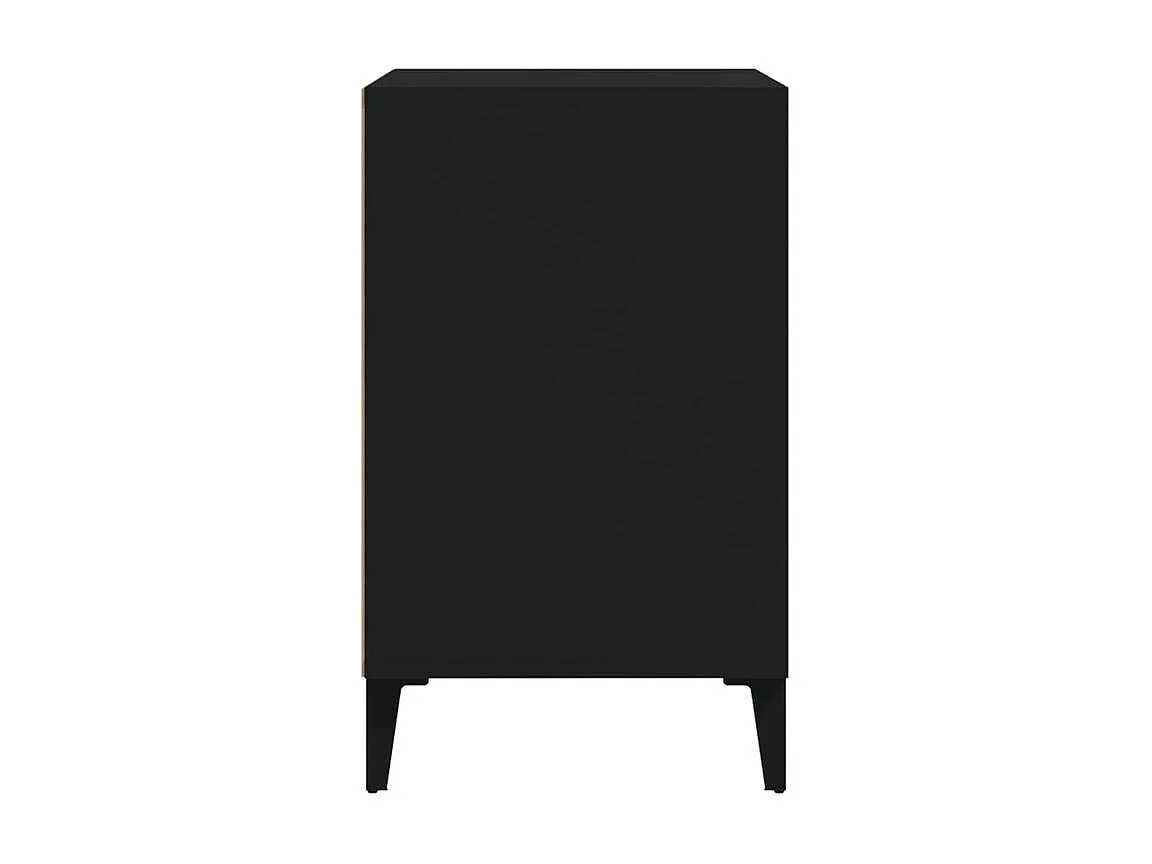 Armoire à chaussures Noir 102x36x60 Bois d'ingénierie