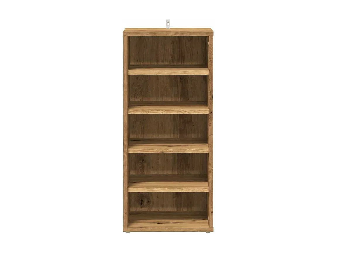 Armoire à chaussures chêne artisanal bois d'ingénierie