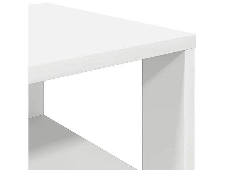 Étagère à chaussures blanc 61x32x105 bois d'ingénierie