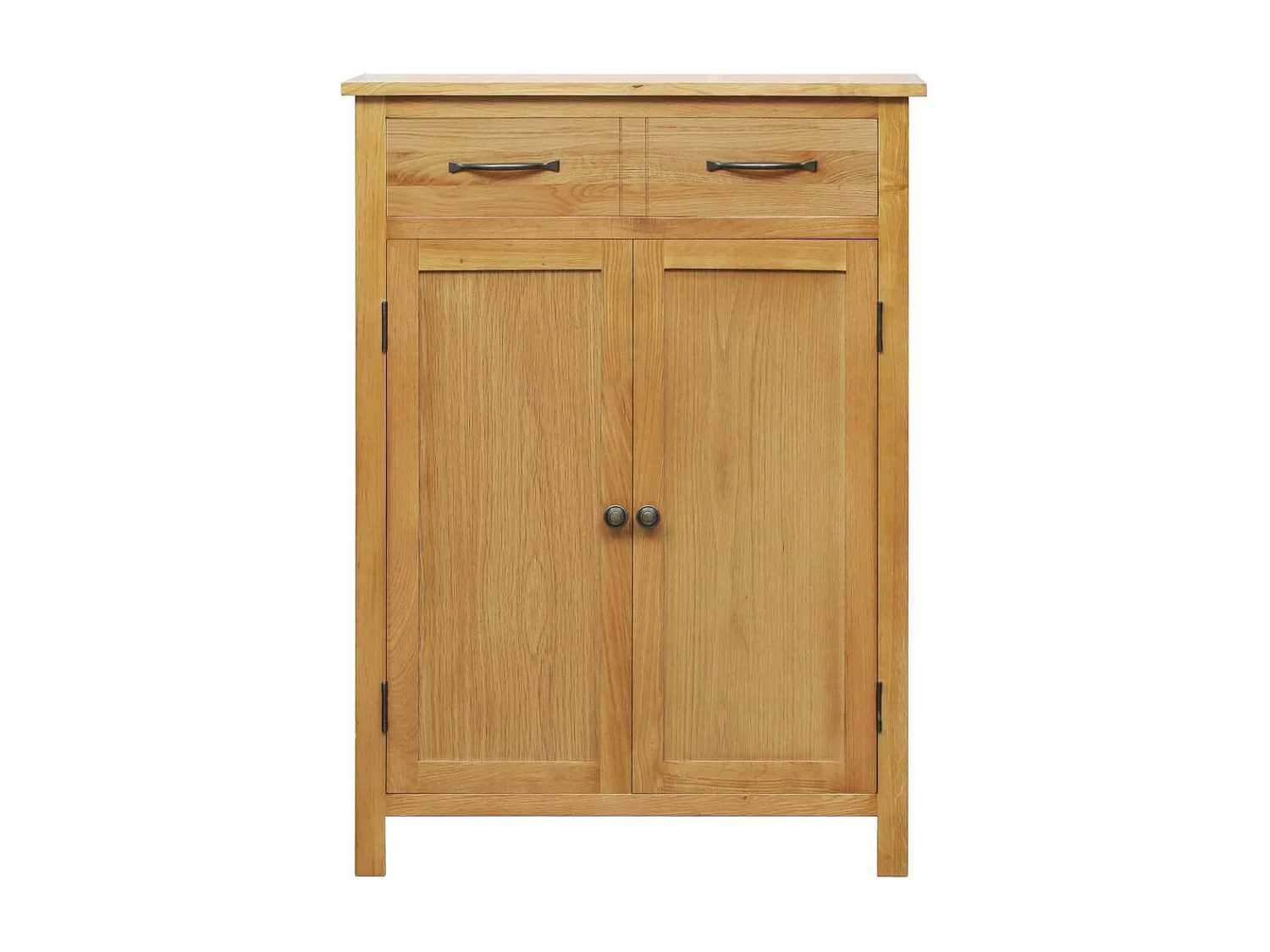 Armoire à chaussures 76x37x105 Bois de chêne solide 2