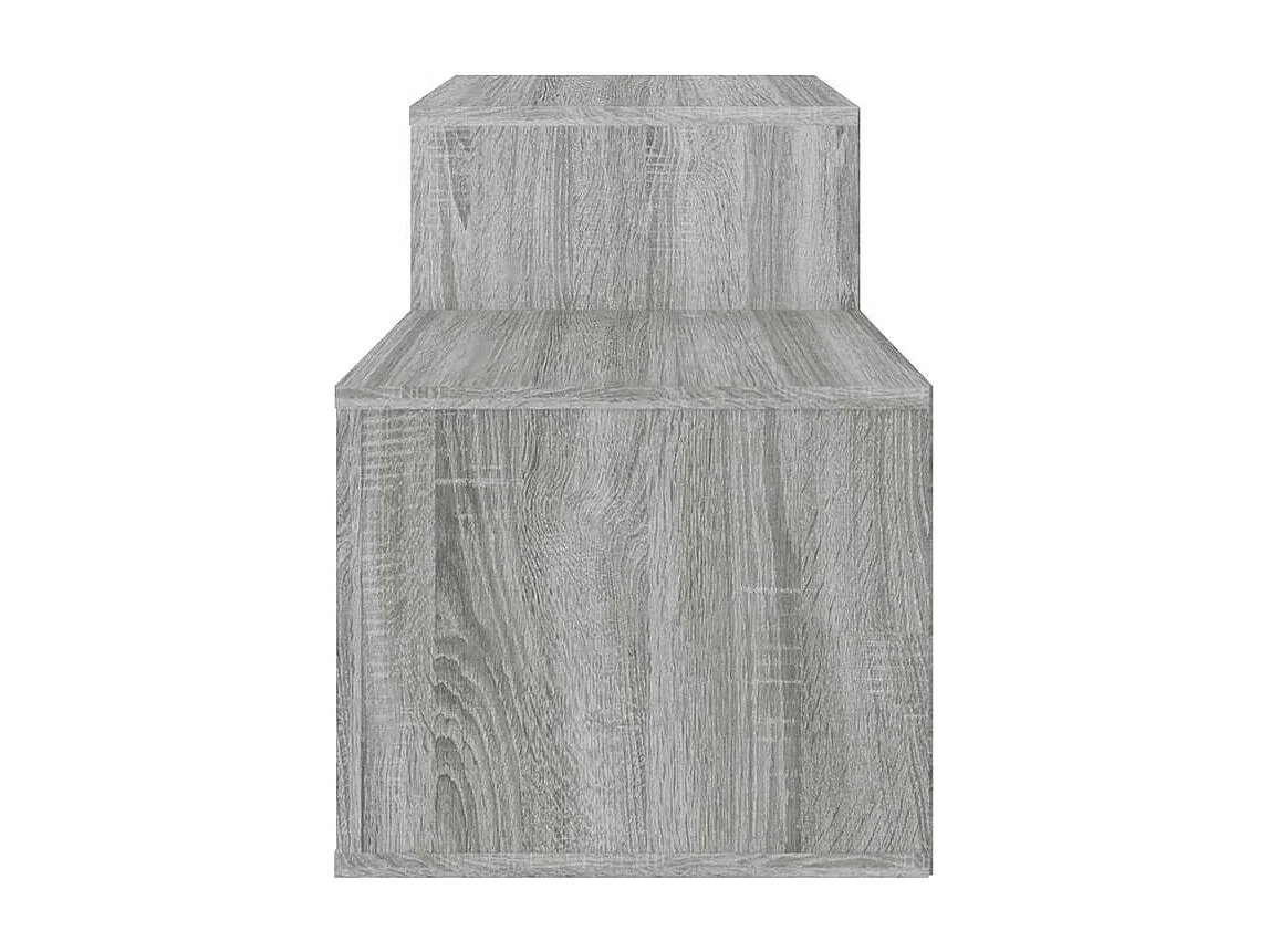 Armoire à chaussures Sonoma gris 150x35x45 Bois d'ingénierie