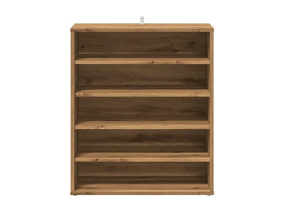 Armoire à chaussures chêne artisanal bois d'ingénierie