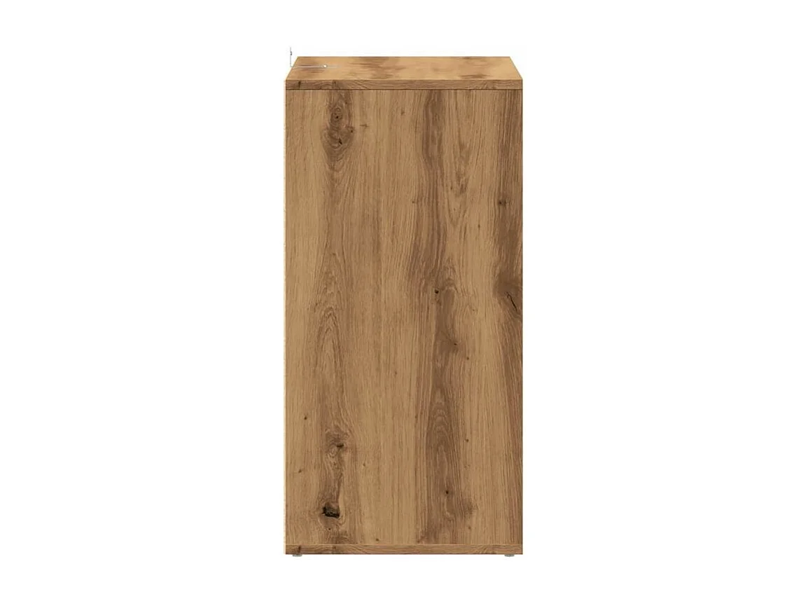 Armoire à chaussures chêne artisanal bois d'ingénierie