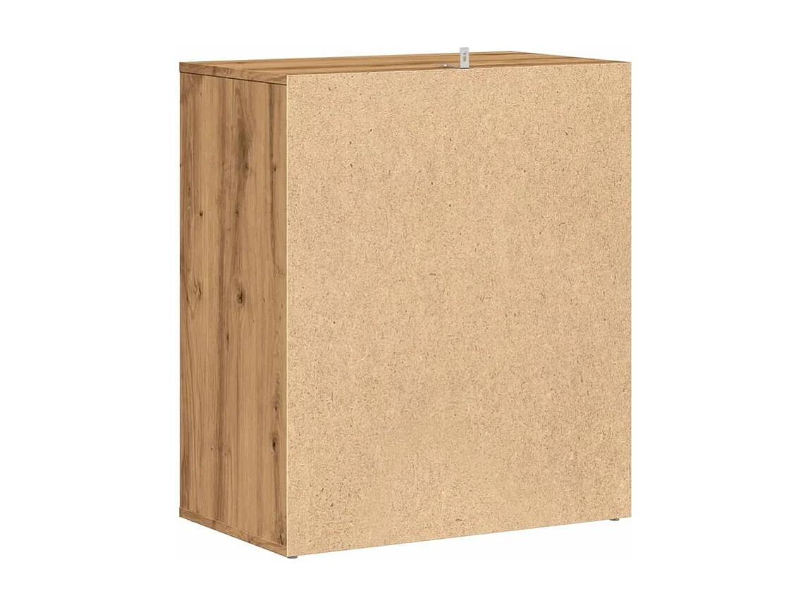 Armoire à chaussures chêne artisanal bois d'ingénierie