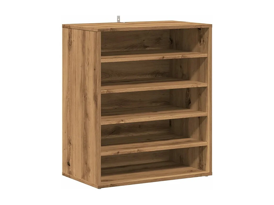 Armoire à chaussures chêne artisanal bois d'ingénierie