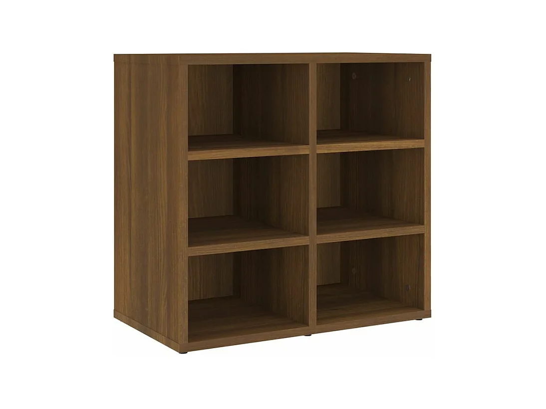 Armoires à chaussures 2 pcs Chêne marron 52,5x30x50