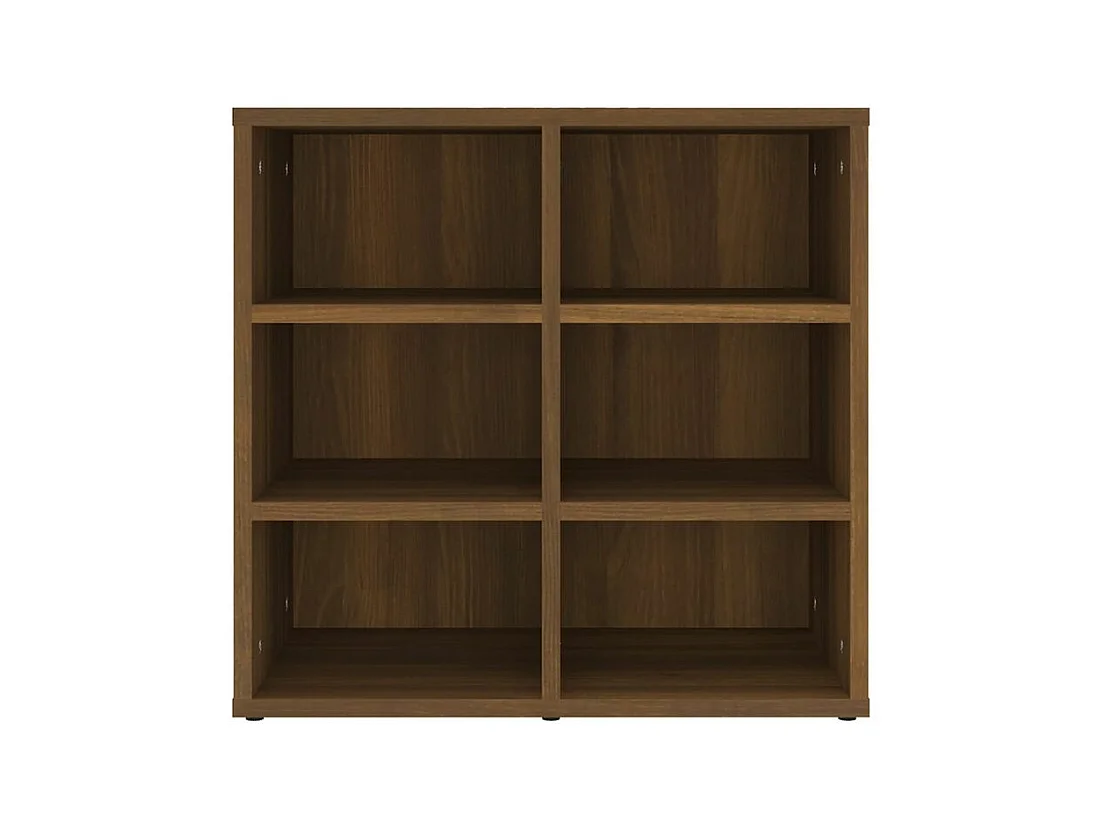 Armoires à chaussures 2 pcs Chêne marron 52,5x30x50