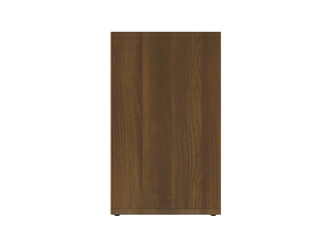 Armoires à chaussures 2 pcs Chêne marron 52,5x30x50