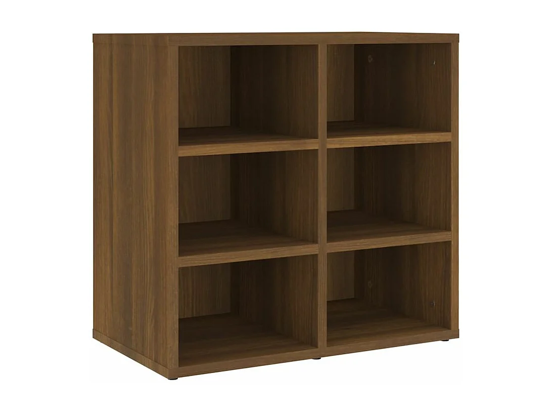 Armoires à chaussures 2 pcs Chêne marron 52,5x30x50