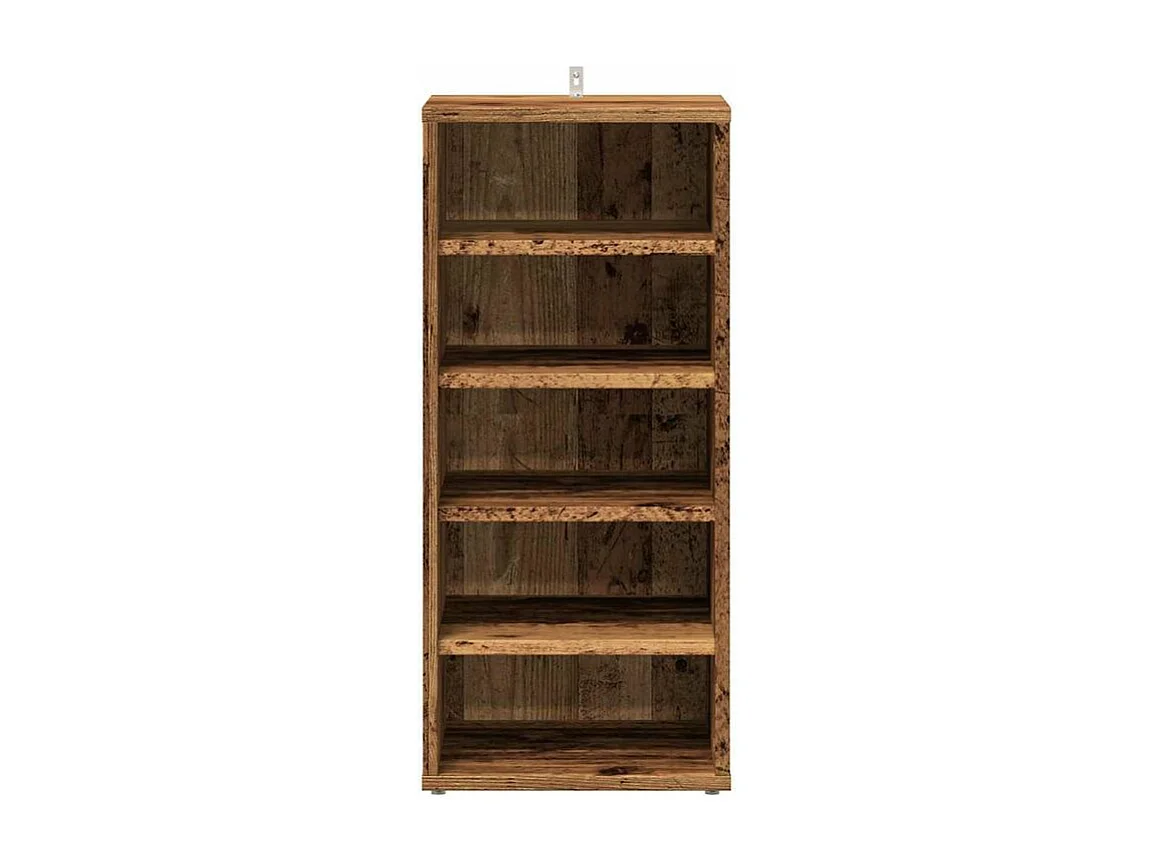 Armoire à chaussures vieux bois 32x35x70 bois d'ingénierie